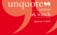 Unquote Corbett Keeling UK Watch Q3 2012