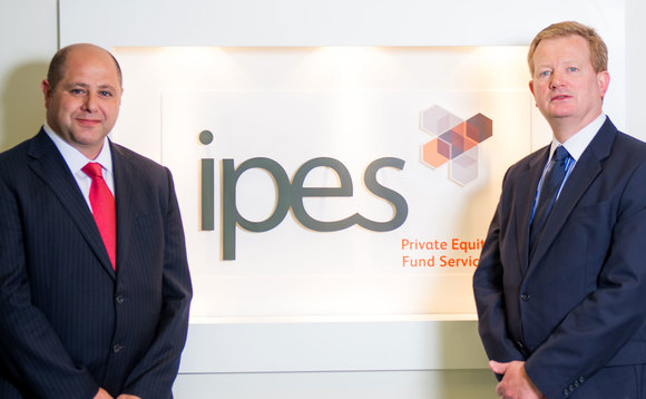 Left-to-right - Gary Mauger and Peter Fairweather of Ipes