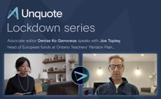 Unquote Lockdown series episode 2 with Joe Topley of Ontario Teachers' Pension Plan