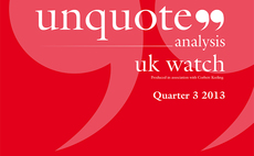 Corbett Keeling Unquote UK Watch Q3 2013