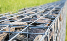 Gabion cages for construction