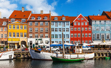 Copenhagen 17th century waterfront Nyhawn