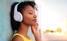 Music streaming services and headphones