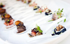 Hors d'oeuvres and luxury catering