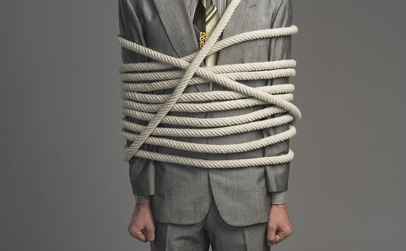 A businessman constricted by regulation