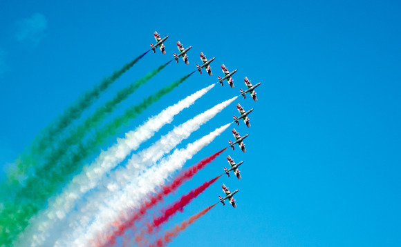 Frecce Tricolori airshow