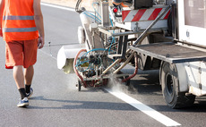 Road marking machines