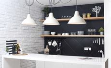 Kitchen lights and interior decoration
