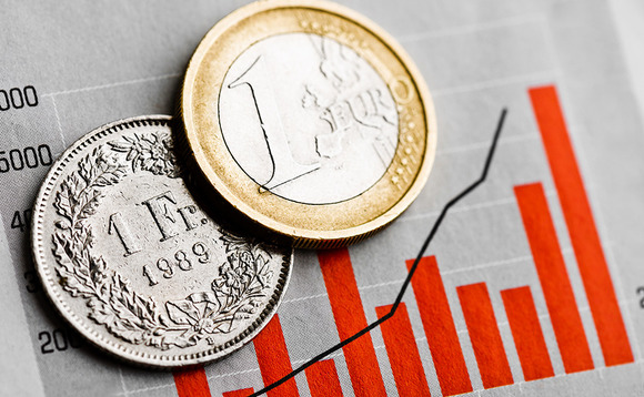 Swiss francs and euros Swiss francs and euros