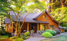 Wood cabins and luxury lodges
