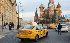 Russian taxi cabs