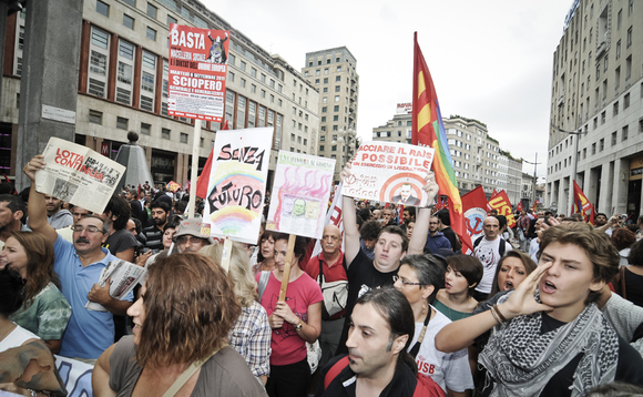 Youth unemployment in Italy is worryingly high