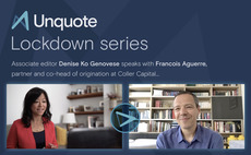 Unquote Lockdown series episode 3 with Francois Aguerre of Coller Capital