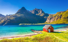 A mountain lake in Norway