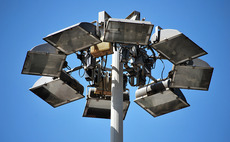 Lighting towers for construction sites