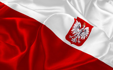 The Polish flag