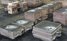 Aluminium sand casting