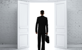 Top exec has left the building Top exec has left the building