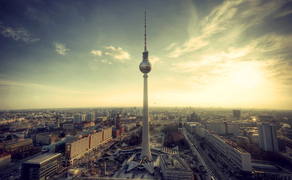 Panoramic view over Berlin