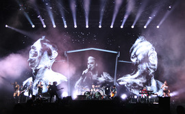 Disguise is a designer of set lighting and audiovisual displays for concerts Disguise is a designer of set lighting and audiovisual displays for concerts