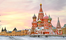 The St Basil Cathedral in Moscow