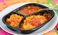 Plastic containers and packaging for microwavable food