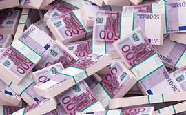 Money raised in euros Money raised in euros