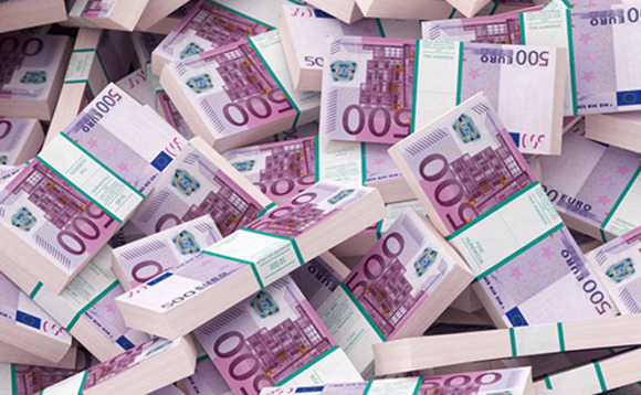 Money raised in euros Money raised in euros