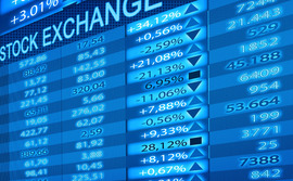 Stock exchange ticker Stock exchange ticker