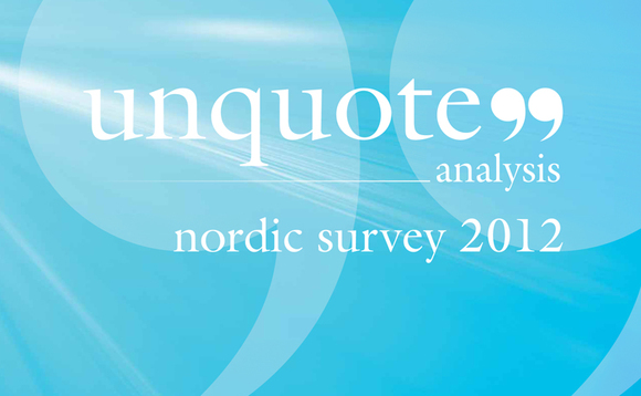 Unquote Analysis Nordic Survey 2012 Unquote Analysis Nordic Survey 2012