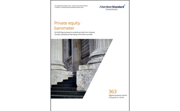 Aberdeen Standard Private Equity Barometer Q4 2020