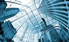 Glass architecture and skyscraper construction