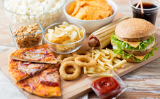 A selection of fast food items