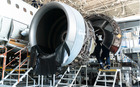 Aeroplane engines and aerospace services