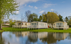 Holiday park by a lake