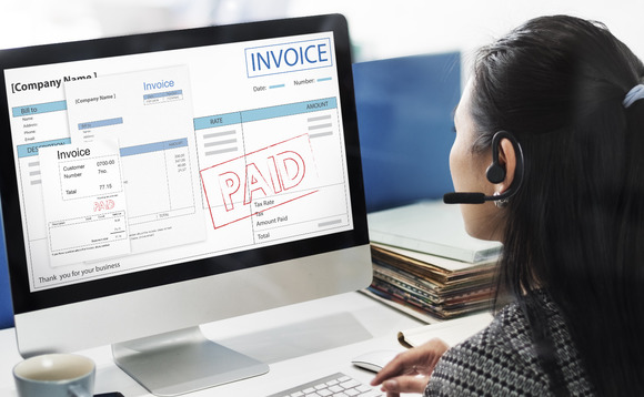 Electronic invoicing software