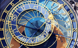 The astrological clock in Prague The astrological clock in Prague
