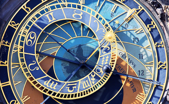 The astrological clock in Prague The astrological clock in Prague