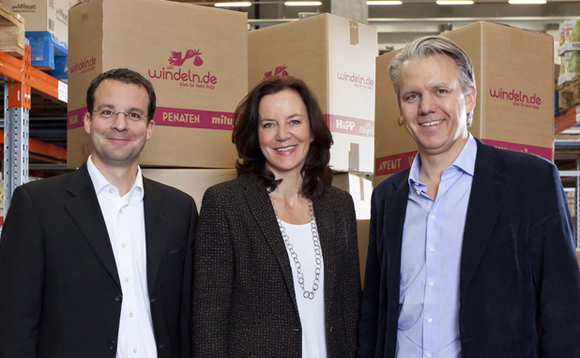 Alexander Brand with Dagmar Mahnel and Konstantin Urban of Windeln Alexander Brand with Dagmar Mahnel and Konstantin Urban of Windeln