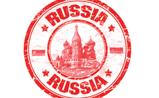 Russia stamp