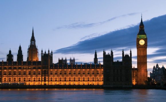 Big Ben and Houses of Parliament London England at night Big Ben and Houses of Parliament London England at night