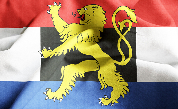 The flag of Benelux