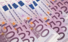 Money raised in euros