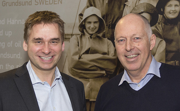 Herkules Capital Partner Sverre Flaskjer and Didriksons CEO Soren Andreasson Herkules Capital Partner Sverre Flaskjer and Didriksons CEO Soren Andreasson