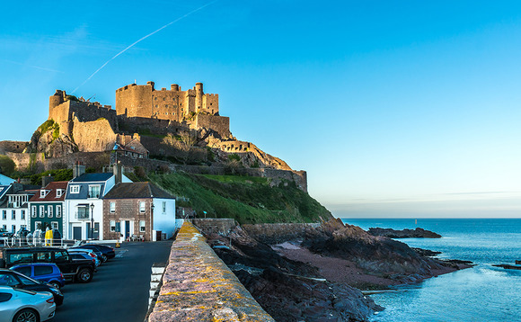 Gorey Castle in Jersey