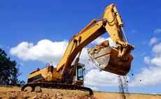 Construction vehicles and excavators