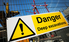 Construction warning signs