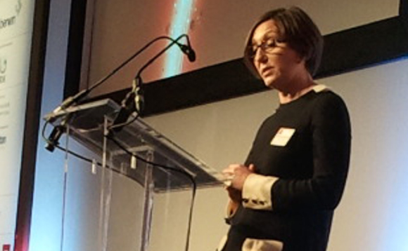 Sarah Robertson of Oxford University Endowment Management speaking at the BVCA summit Sarah Robertson of Oxford University Endowment Management speaking at the BVCA summit