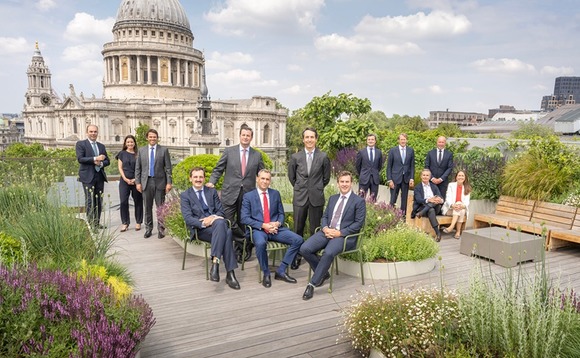 Alantra executive committee in the investment bank's new London headquarters