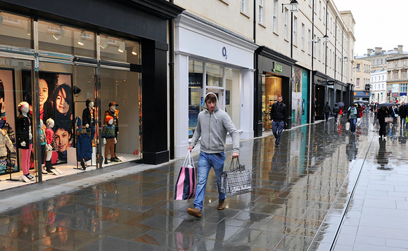 Shopping high streets in the UK